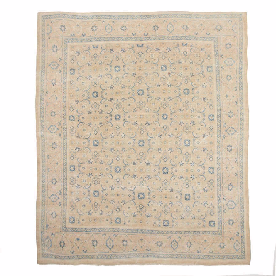 Antique Area Rug 8'2 x 9'9 ft