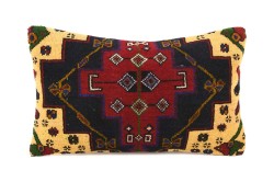 Colorful Ethnic Anatolian Rectangle Vintage Pillow 504-16