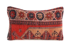 Colorful Ethnic Anatolian Rectangle Vintage Pillow 504-21