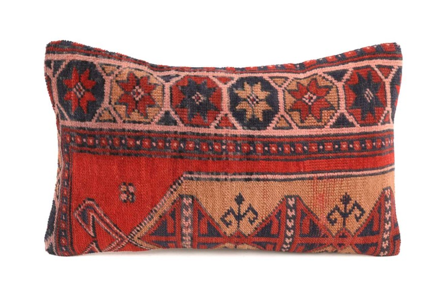 Colorful Ethnic Anatolian Rectangle Vintage Pillow 504-21