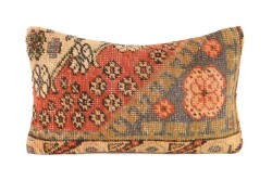 Colorful Ethnic Anatolian Rectangle Vintage Pillow 504-25