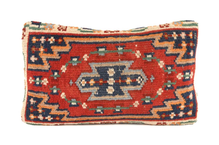 Colorful Ethnic Anatolian Rectangle Vintage Pillow 504-26