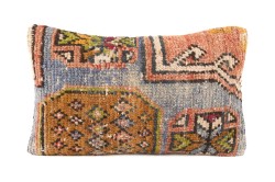 Colorful Ethnic Anatolian Rectangle Vintage Pillow 504-29