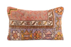 Colorful Ethnic Anatolian Rectangle Vintage Pillow 504-34