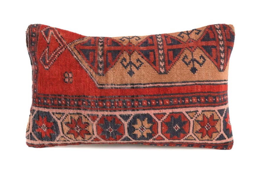 Colorful Ethnic Anatolian Rectangle Vintage Pillow 504-36