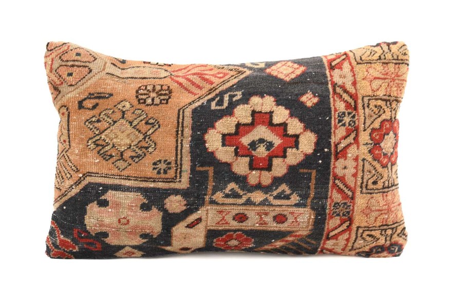 Colorful Ethnic Anatolian Rectangle Vintage Pillow 504-37