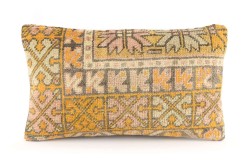 Colorful Ethnic Anatolian Rectangle Vintage Pillow 504-5