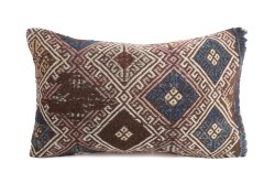 Edge Ethnic Anatolian Square Killim Pillow 505-20