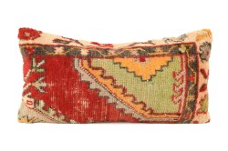 Colorful Ethnic Anatolian Rectangle Vintage Pillow 490-11