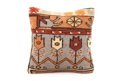 Colorful Ethnic Anatolian Square Vintage Pillow 520-10