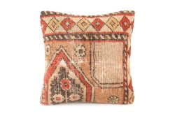 Colorful Ethnic Anatolian Square Vintage Pillow 520-8