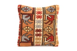 Colorful Ethnic Anatolian Square Vintage Pillow 520-9