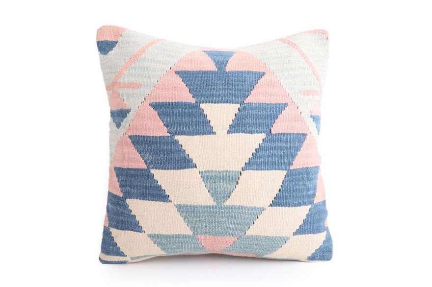 Colorful Ethnic Anatolian Square Killim Pillow 491-44