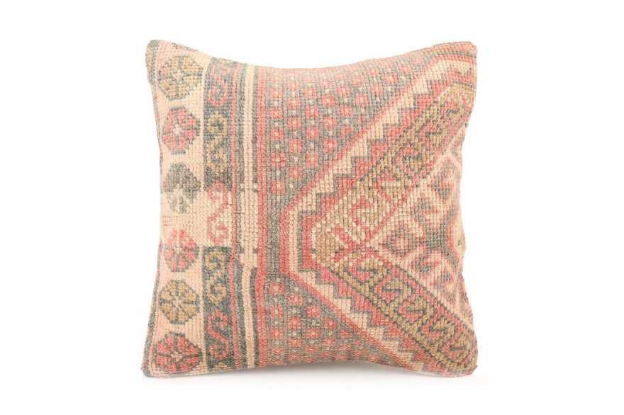 Colorful Ethnic Anatolian Square Vintage Pillow 494-22