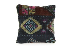 Colorful Ethnic Anatolian Square Vintage Pillow 494-37