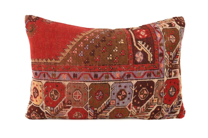 Colorful Ethnic Anatolian Rectangle Vintage Pillow 503-12