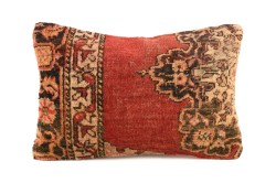 Colorful Ethnic Anatolian Rectangle Vintage Pillow 503-14