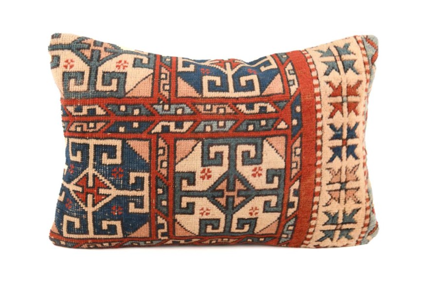 Colorful Ethnic Anatolian Rectangle Vintage Pillow 503-16