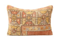 Colorful Ethnic Anatolian Rectangle Vintage Pillow 503-4