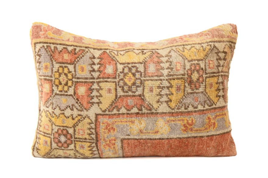 Colorful Ethnic Anatolian Rectangle Vintage Pillow 503-4