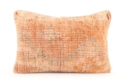 Terra-Cotta Ethnic Anatolian Rectangle Vintage Pillow 509-12