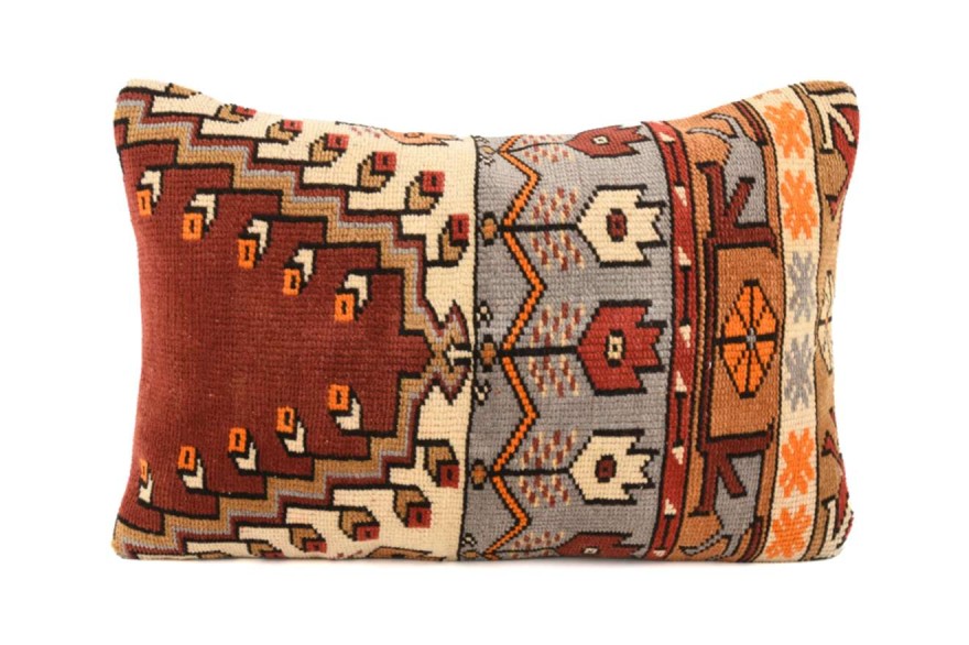 Colorful Ethnic Anatolian Rectangle Vintage Pillow 509-28