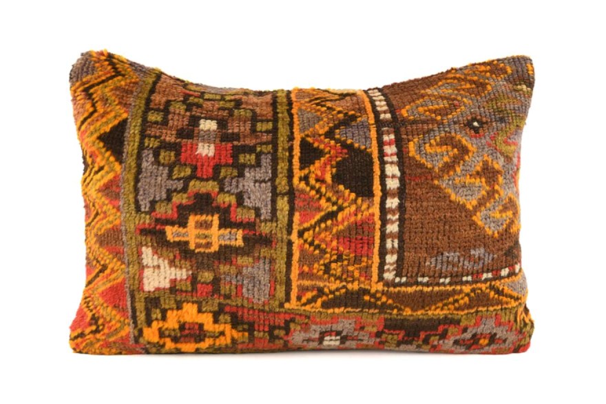 Colorful Ethnic Anatolian Rectangle Vintage Pillow 509-34