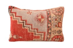 Colorful Ethnic Anatolian Rectangle Vintage Pillow 509-43
