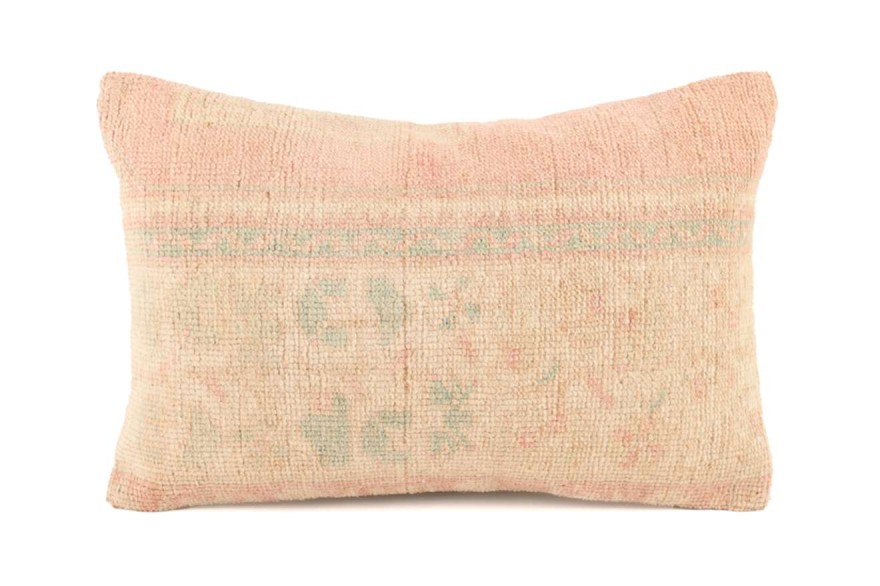 Cream Ethnic Anatolian Rectangle Vintage Pillow 509-47