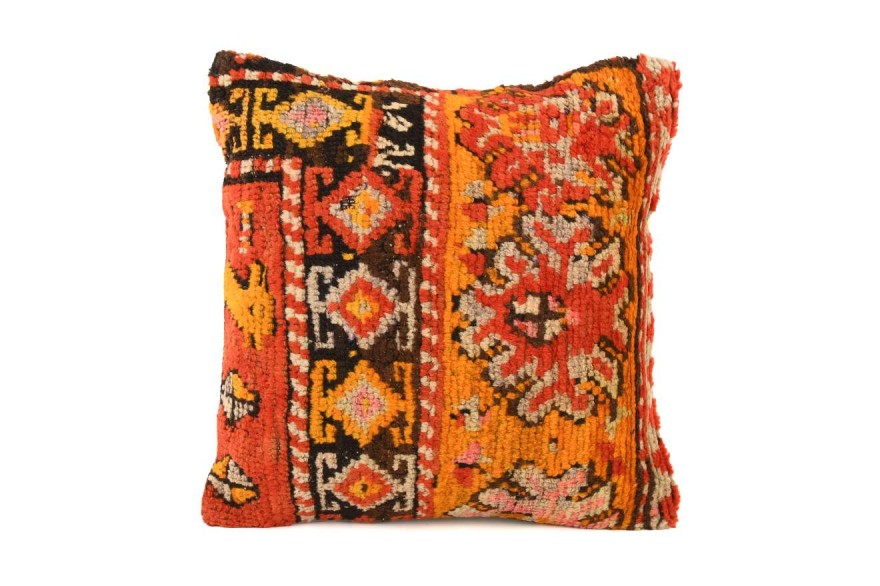 Colorful Ethnic Anatolian Square Vintage Pillow 485-19