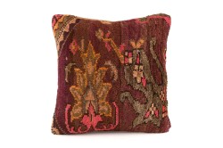 Colorful Ethnic Anatolian Square Vintage Pillow 485-2