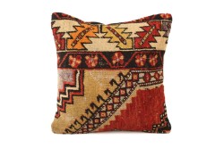Colorful Ethnic Anatolian Square Vintage Pillow 485-29