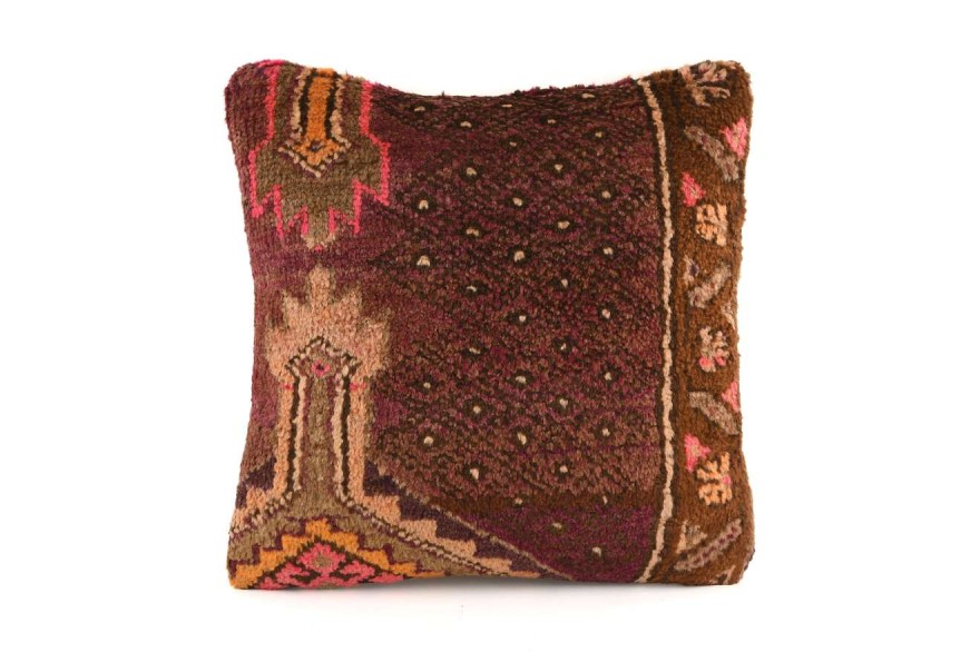 Colorful Ethnic Anatolian Square Vintage Pillow 485-3