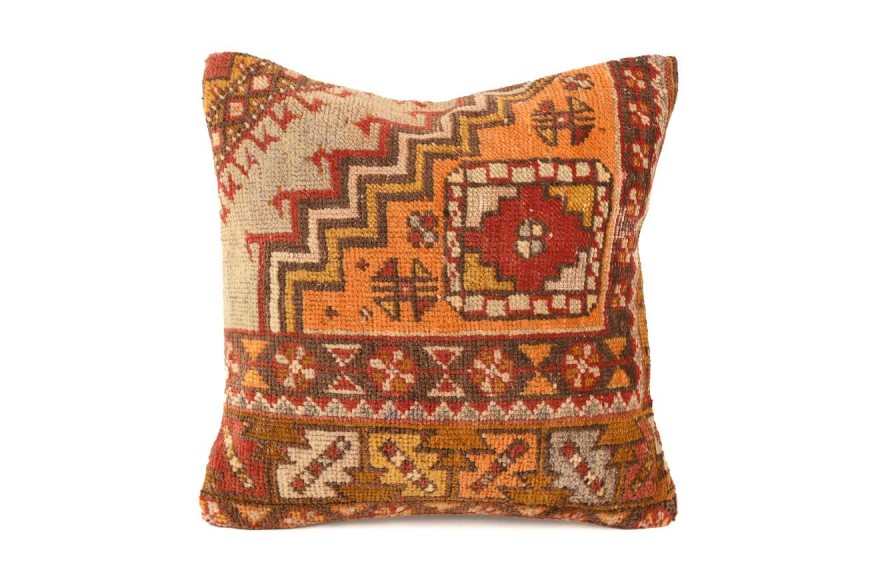 Colorful Ethnic Anatolian Square Vintage Pillow 485-37