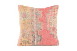 Colorful Ethnic Anatolian Square Vintage Pillow 515-22