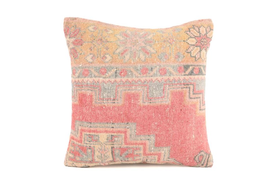 Colorful Ethnic Anatolian Square Vintage Pillow 515-23