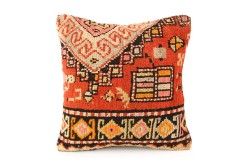 Colorful Ethnic Anatolian Square Vintage Pillow 515-36