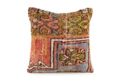 Colorful Ethnic Anatolian Square Vintage Pillow 515-48