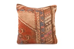 Colorful Ethnic Anatolian Square Vintage Pillow 521-3